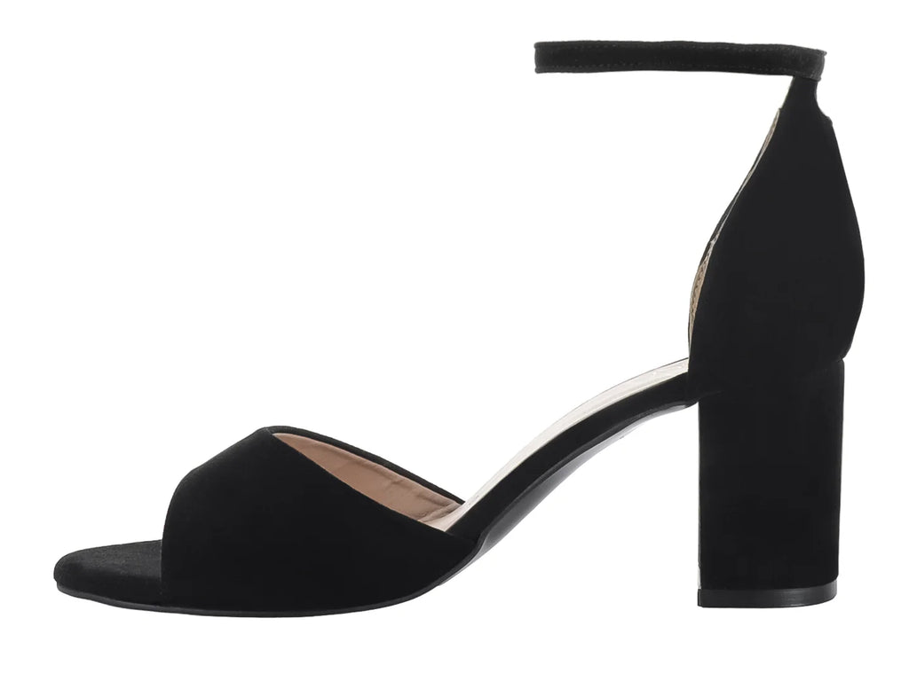 Sandalias Luna Rosa Negro para Mujer