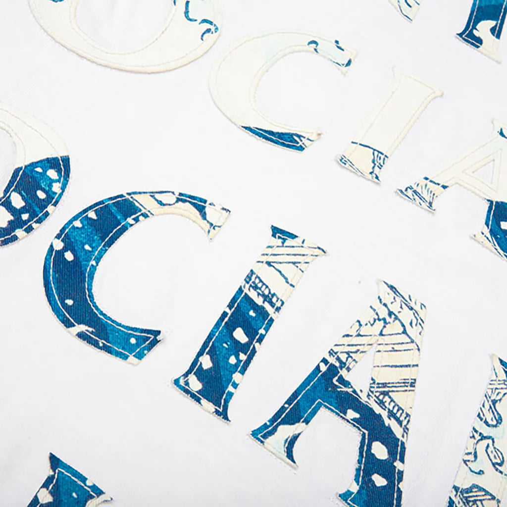 Tonkatsu Boro Wave Tee White