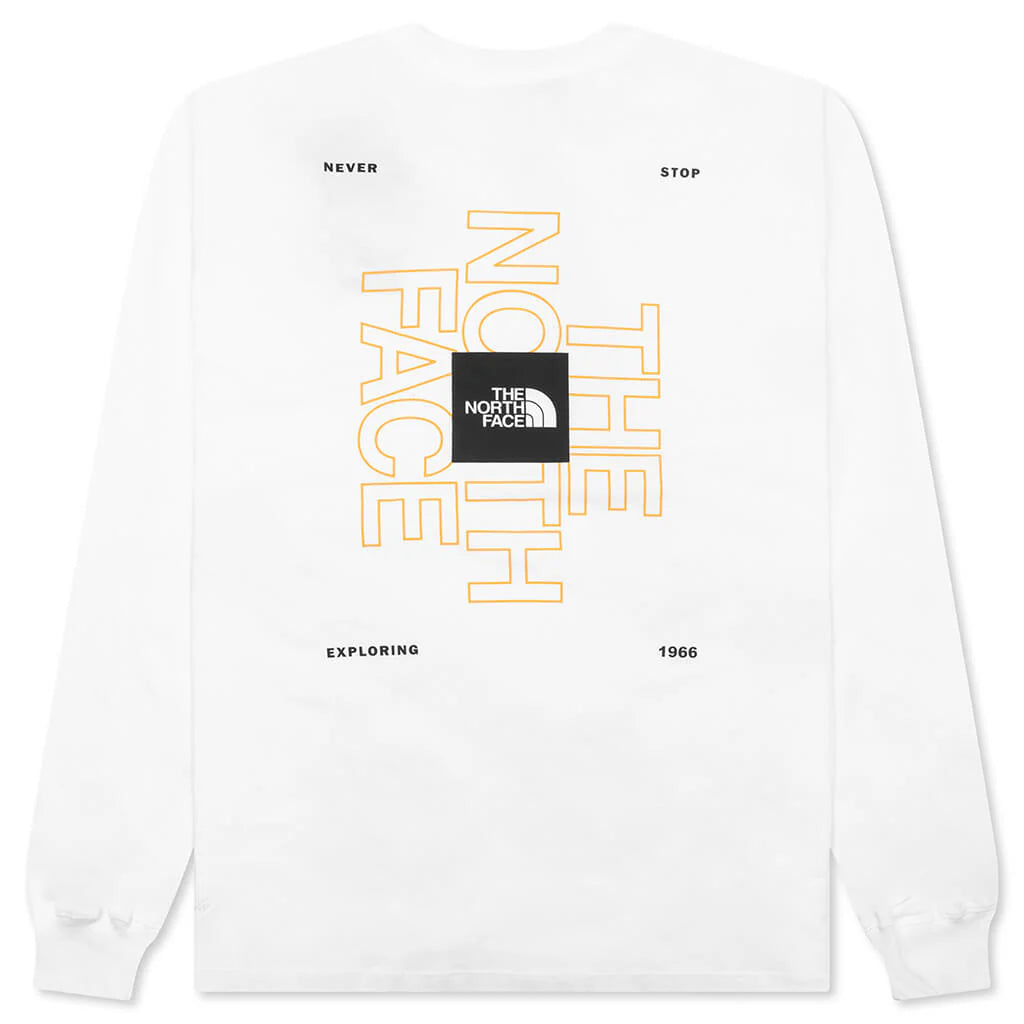 L S Brand Proud Tee TNF White Art