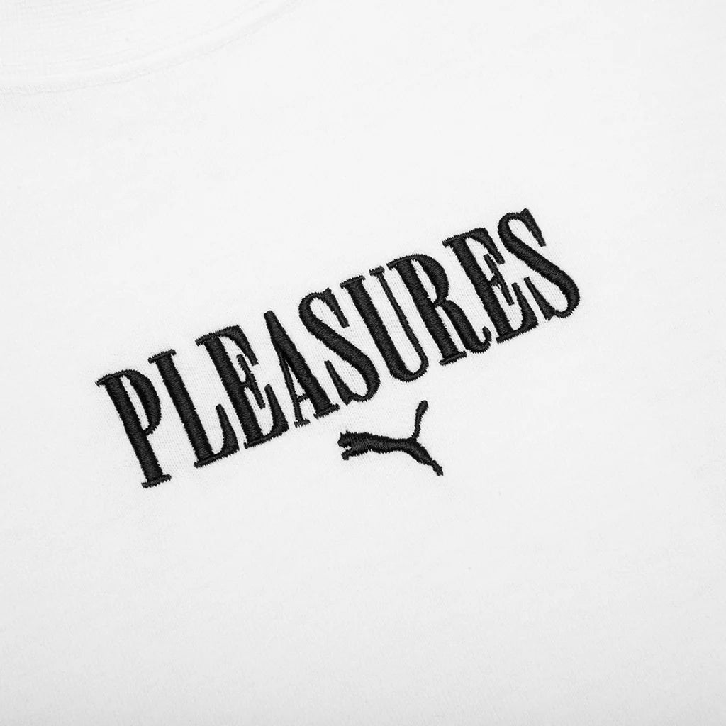 Puma x Pleasures Graphic Tee White
