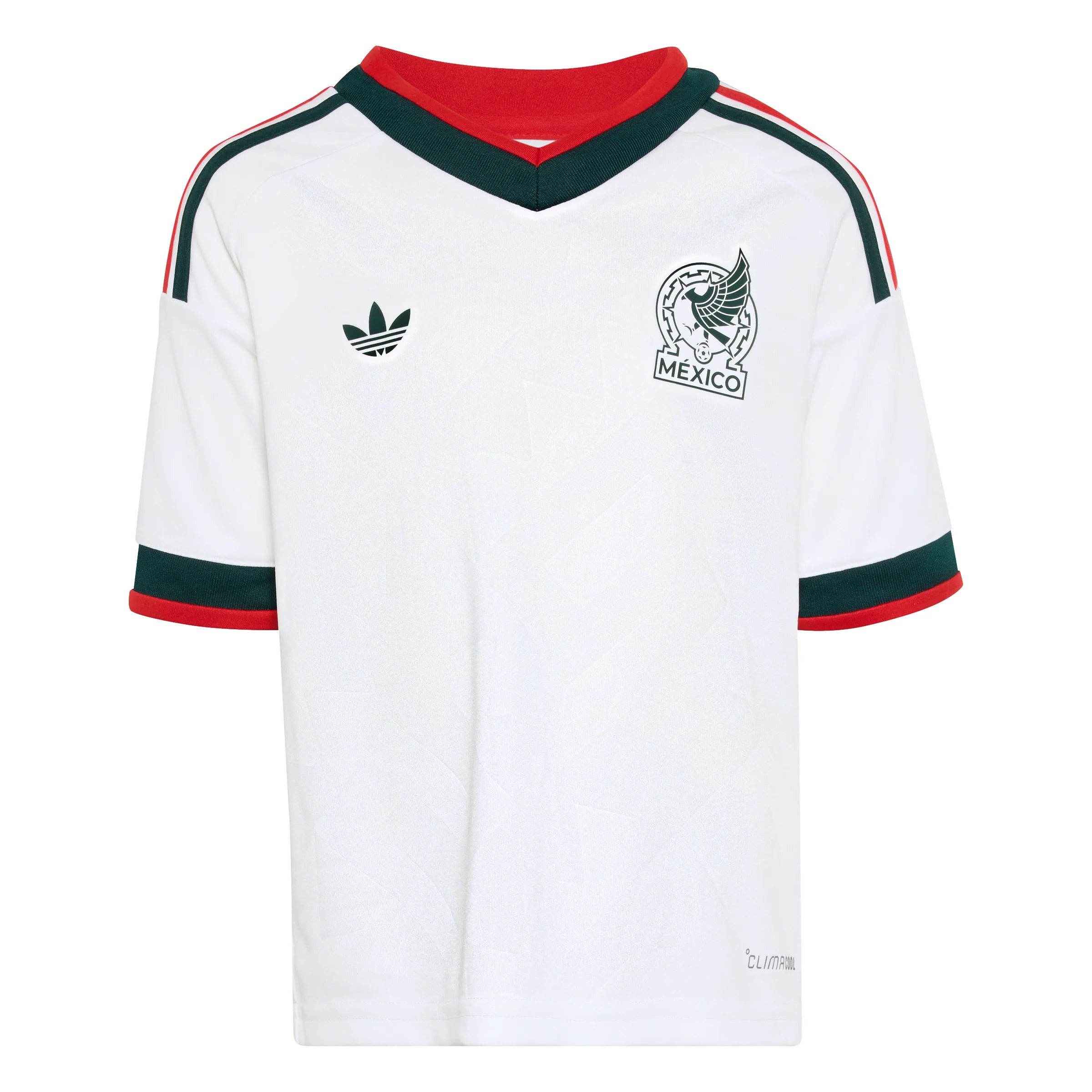 adidas Mexico Away Soccer Mini Set 2026 White