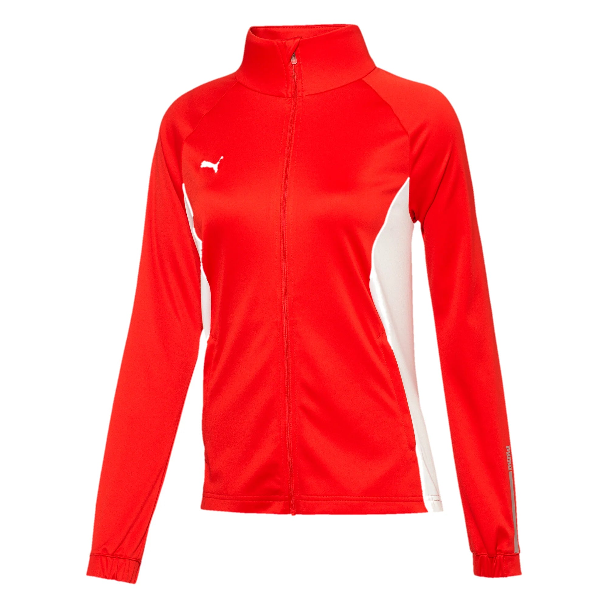 PUMA Hergame Walkout Womens Jacket Red White