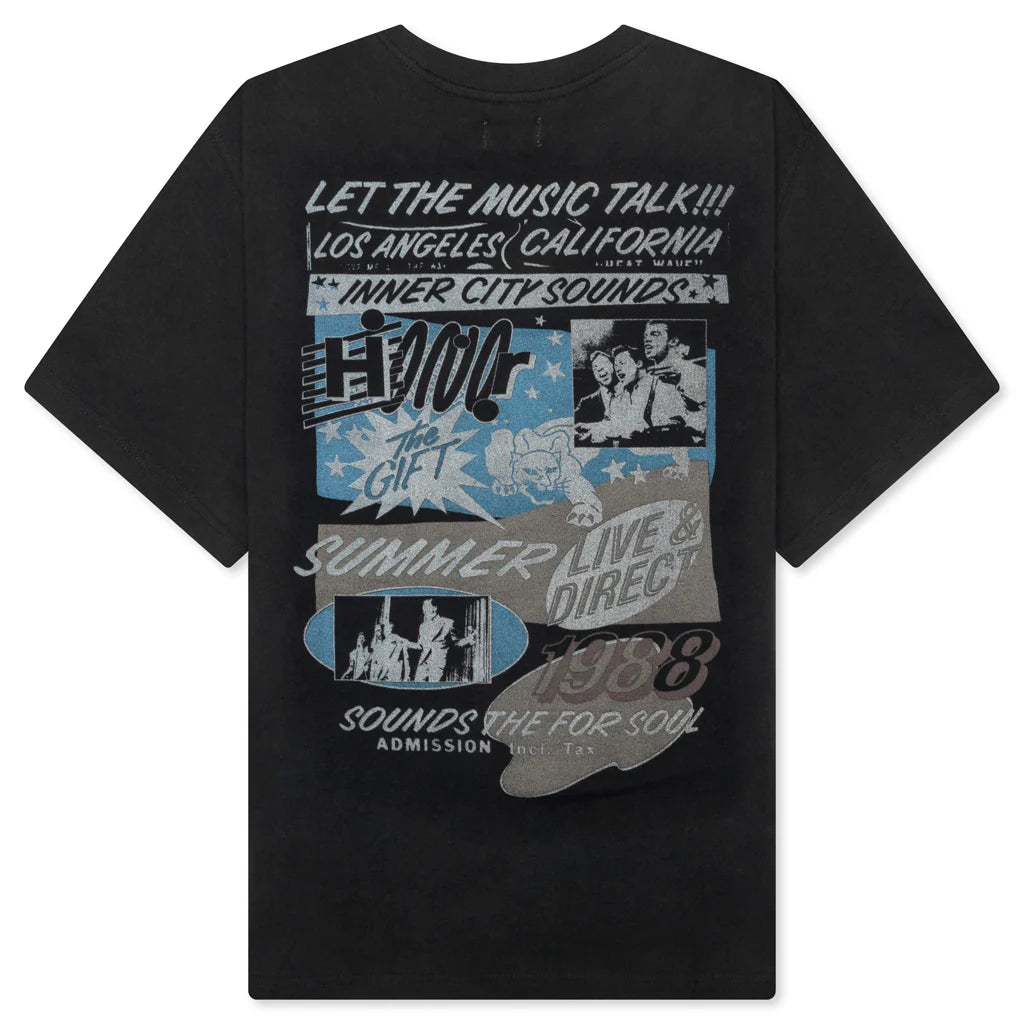 Music Language Tee Black