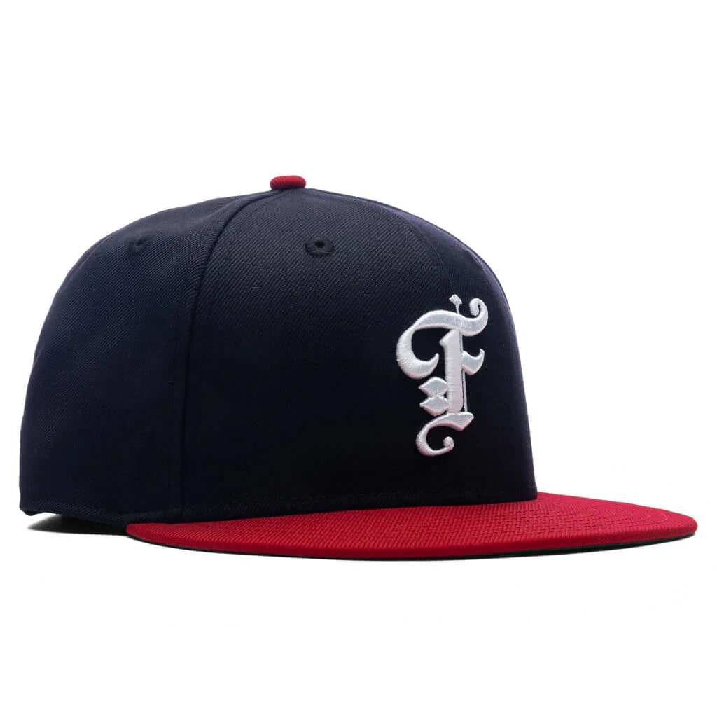 Feature x New Era 59FIFTY Fitted Wool Navy Red