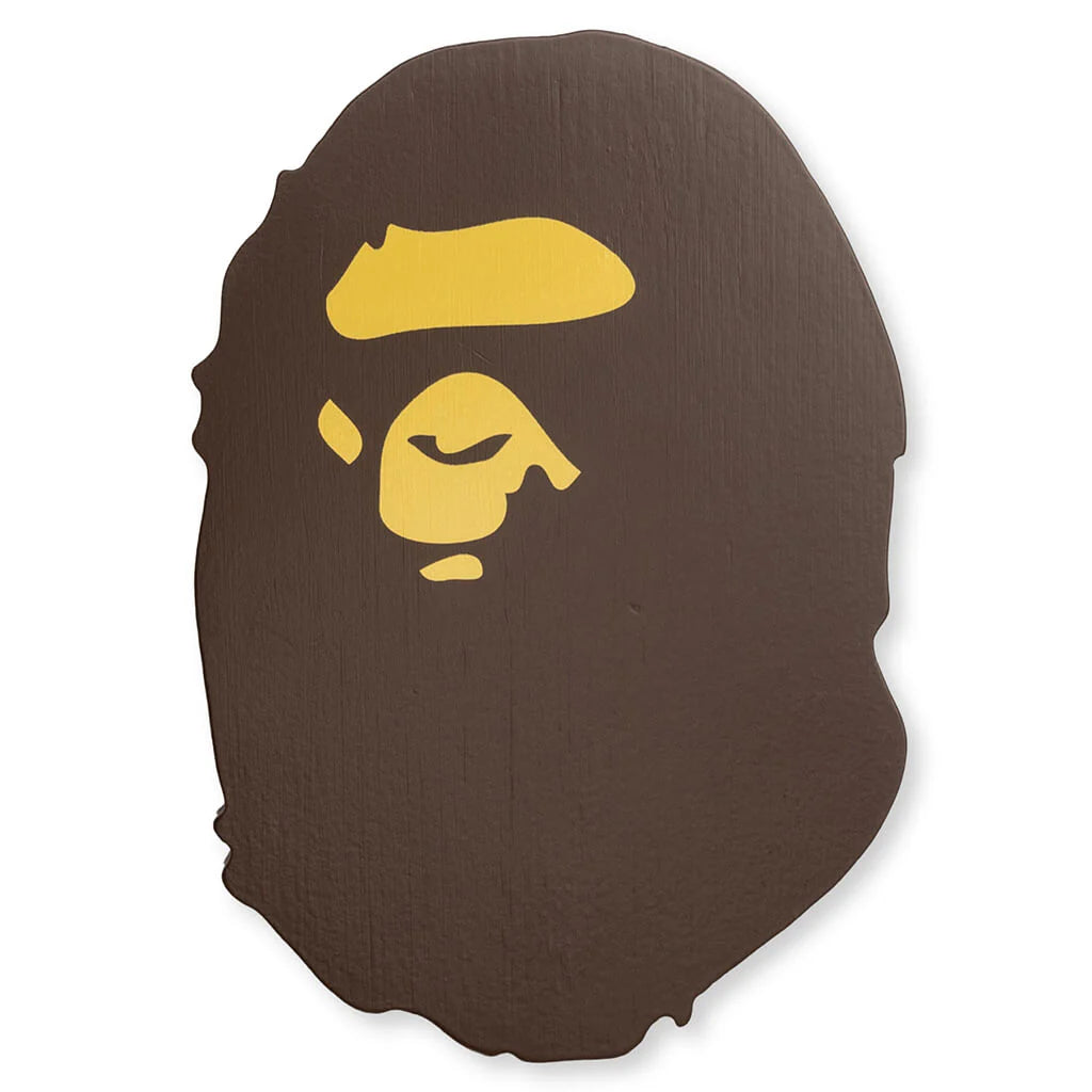 Ape Head Coaster Brown