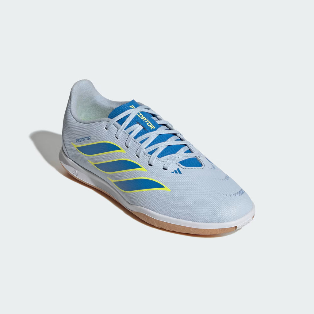 adidas Predator Club Sala IN Indoor Youth Soccer Shoes Sky Blue Yellow