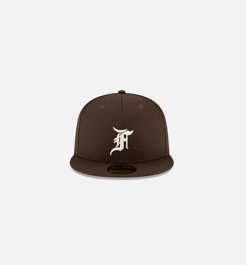 Fear Of God Essentials 59Fifty Fitted Cap Mens Hat Brown