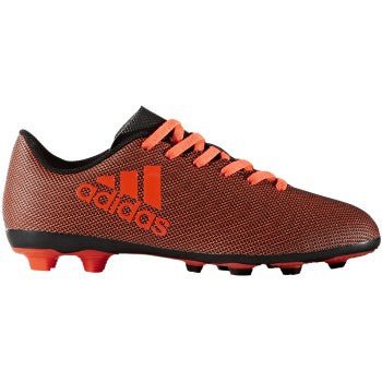 adidas X 174 FXG J Black Red Orang