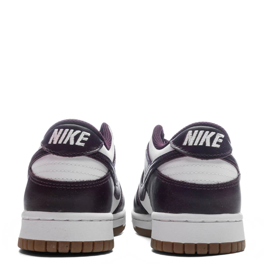 Dunk Low BG GS White Burgundy Crush Gum Light Brown