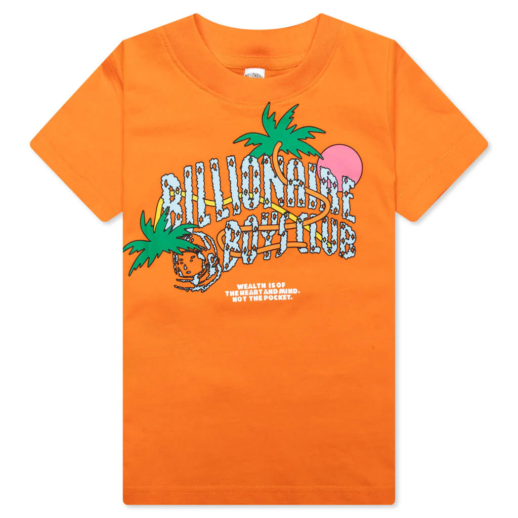 Kids BB Utopia Arch S S Knit Orange Peel