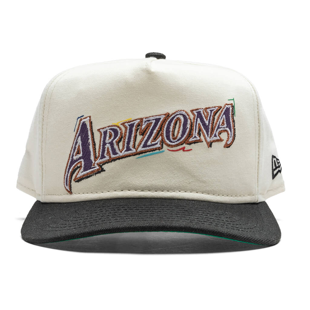 The Golfer Snapback Team Scribble Arizona Diamondbacks Cooperstown