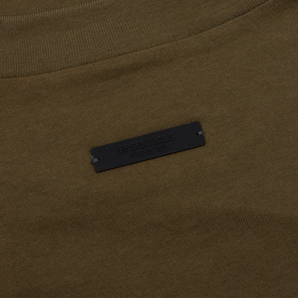 Jersey Crewneck Tee Olive