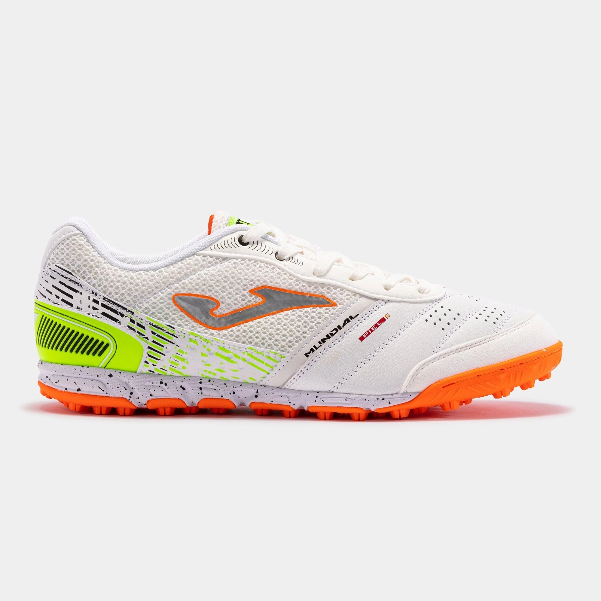 Joma Mundial 2302 TF Mens Soccer Cleats White Coral