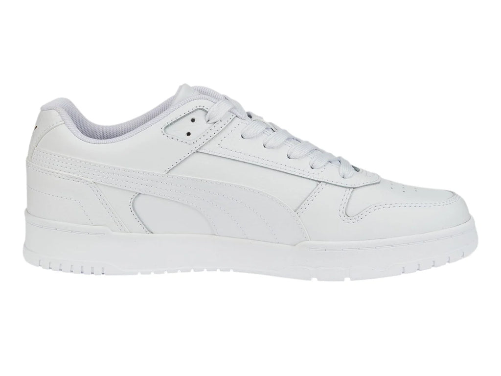 Tenis PUMA RBD Game Low Blanco y Oro para Hombre