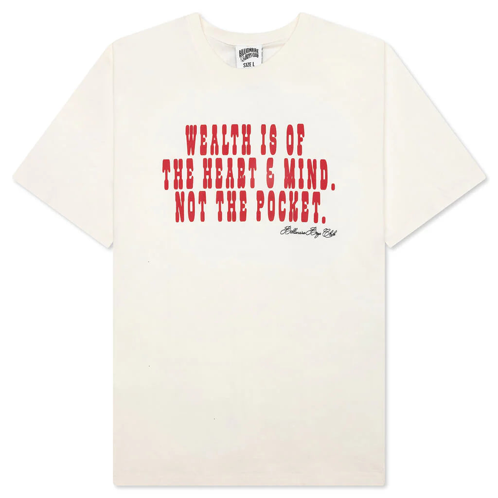 BB Mantra S S Knit Whisper White