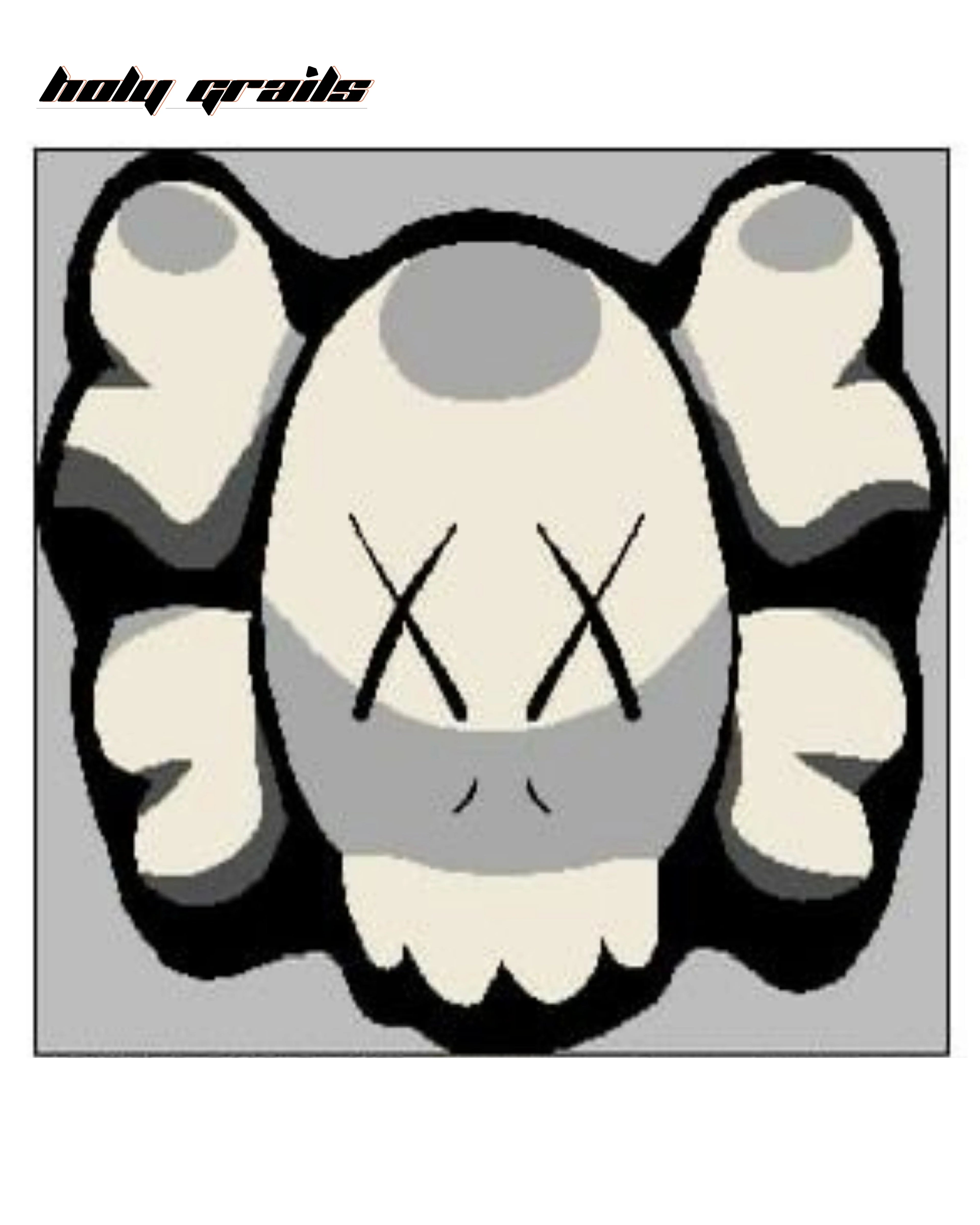 Kaws Skullpop Hand Tufted Rug