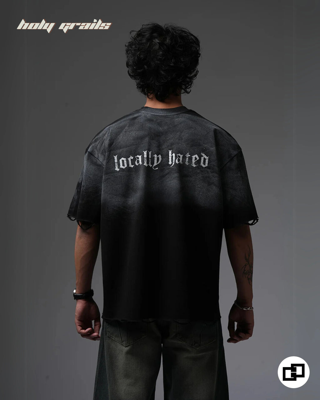 Locally Hated Oversize Tee HG x Grey Hound Clothing