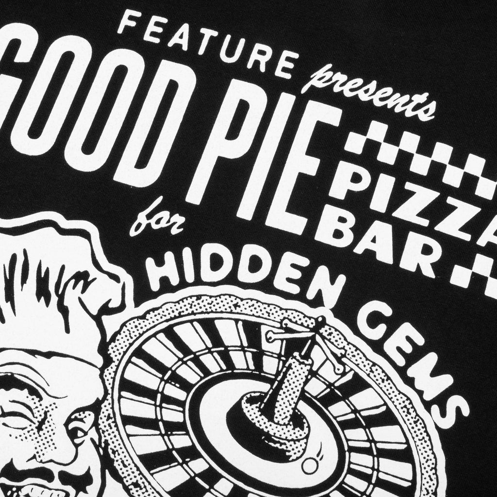 Feature x Good Pie Good Hot Tee Black
