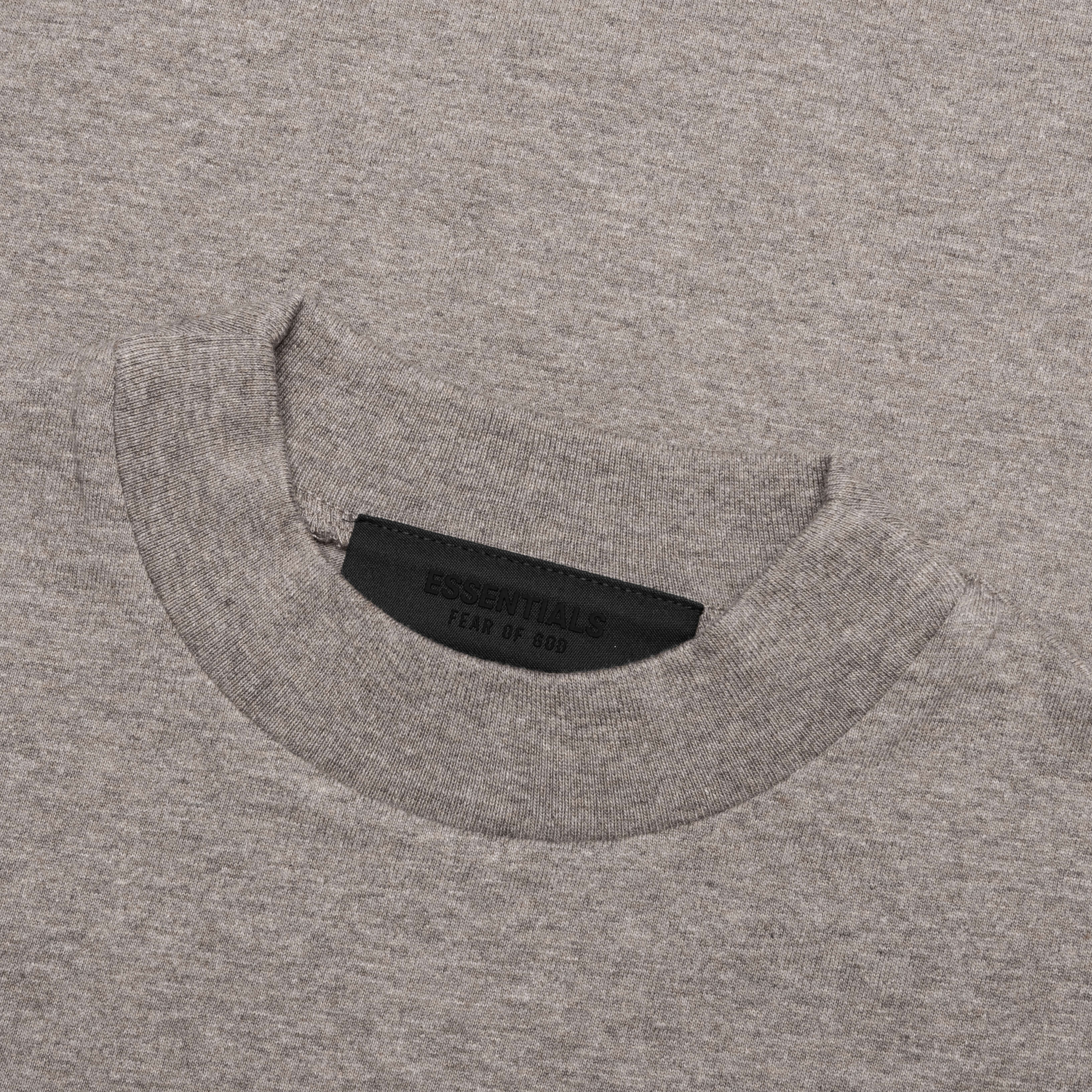 Essentials Kids S S Tee Heather Grey