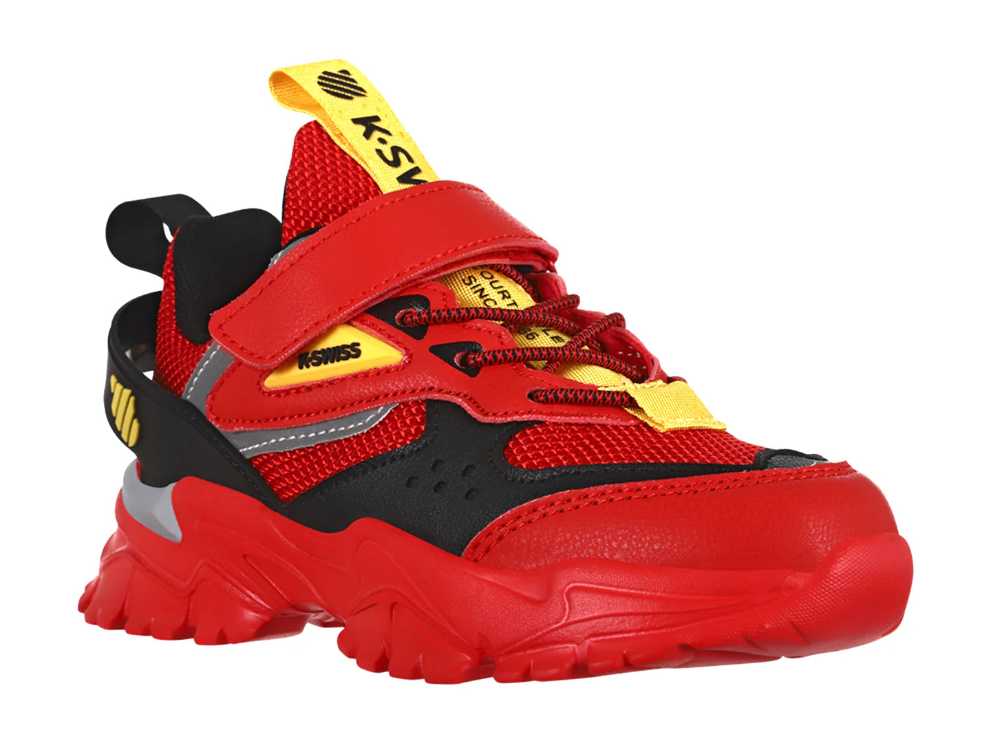 Tenis K SWISS Ben CH Rojo y Negro para Niño