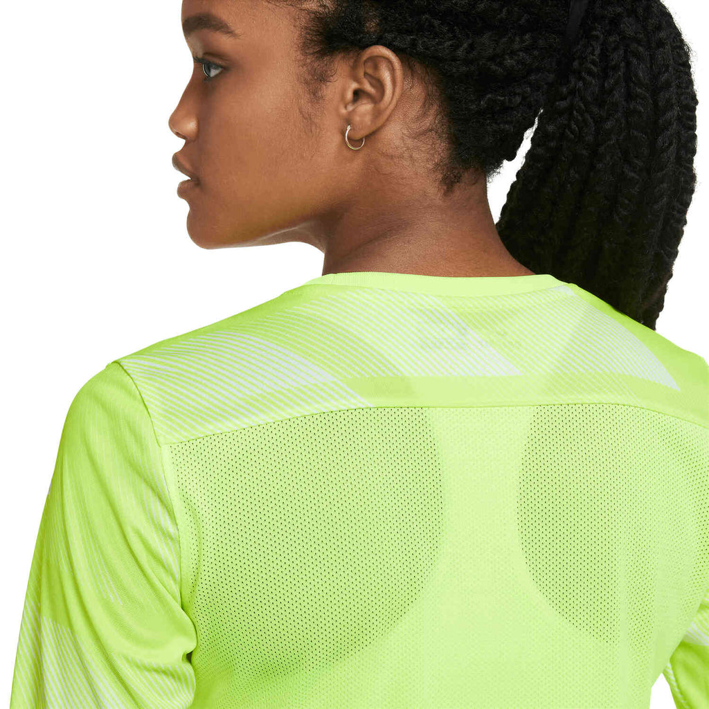Nike Womens Dri Fit Park IV Goalkeeper Jersey Volt White