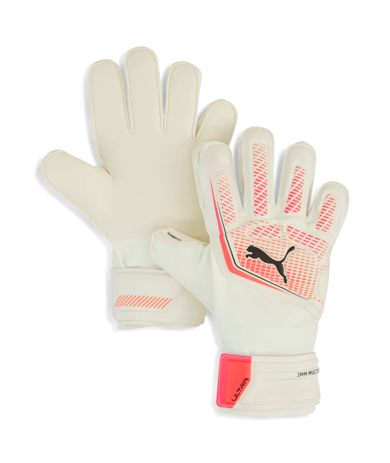 PUMA Ultra Match Protect Junior RC Goalkeeper Gloves White