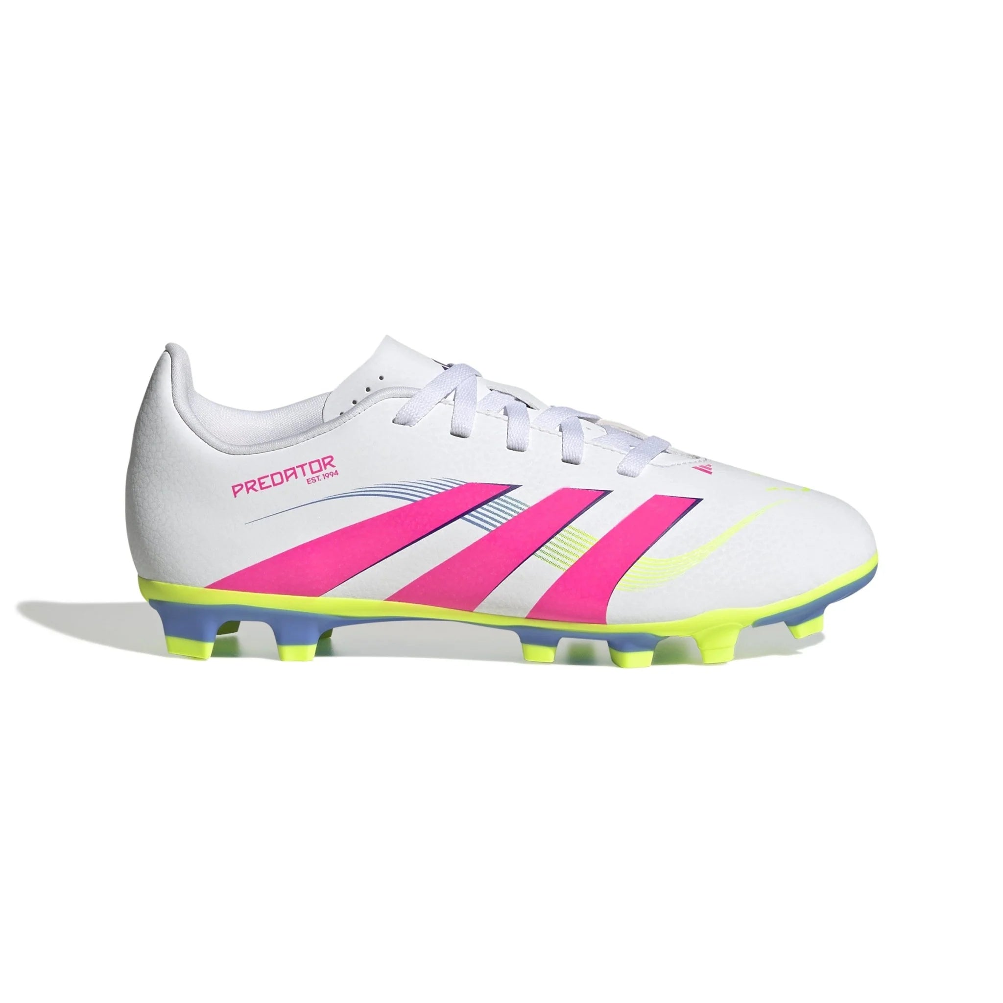 adidas Predator Club Firm Multi Ground Boots Junior White Pink