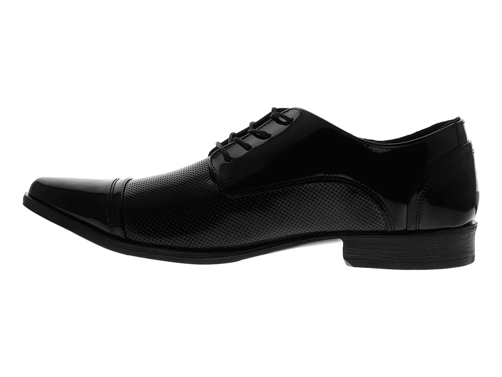 Zapatos de Vestir King Walker Charol Negro