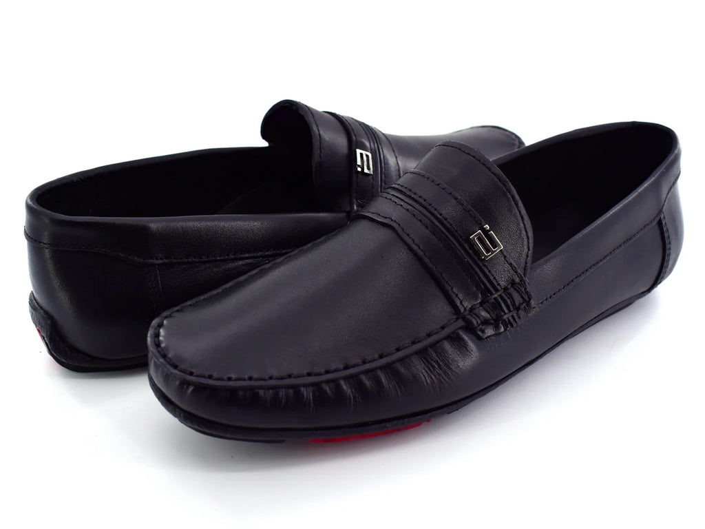 Zapatos ALCBAL Napa Negro para Hombre