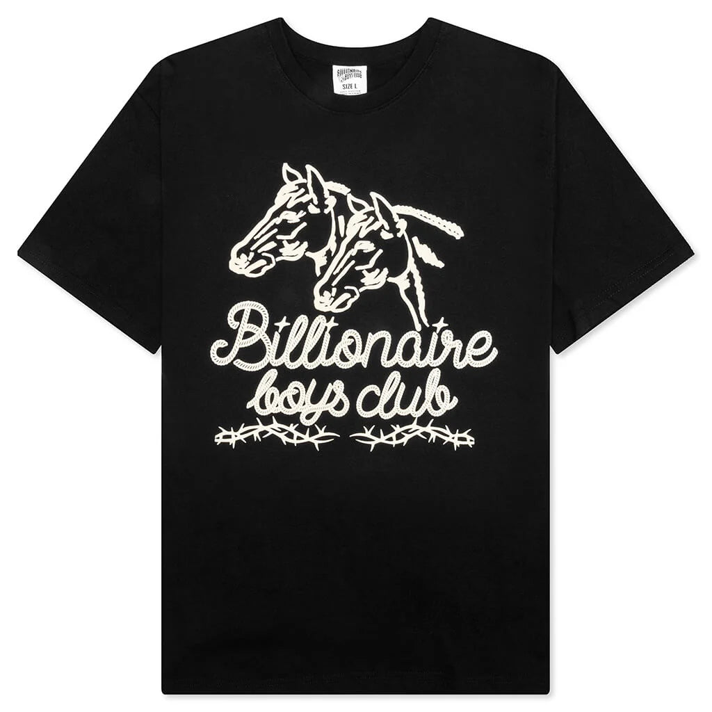 BB Bronco S S Knit Black