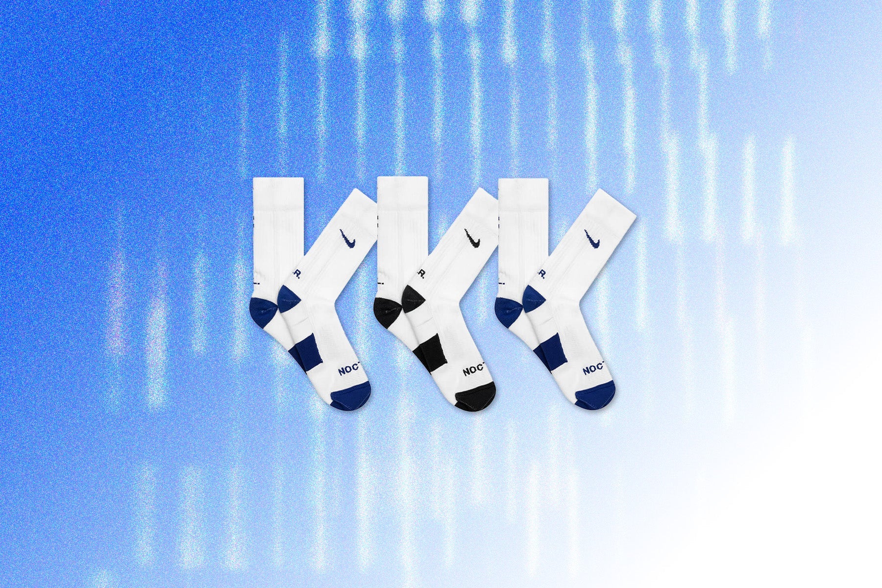 SNKR Sox Crew 3PR Nocta LArt Multi Color