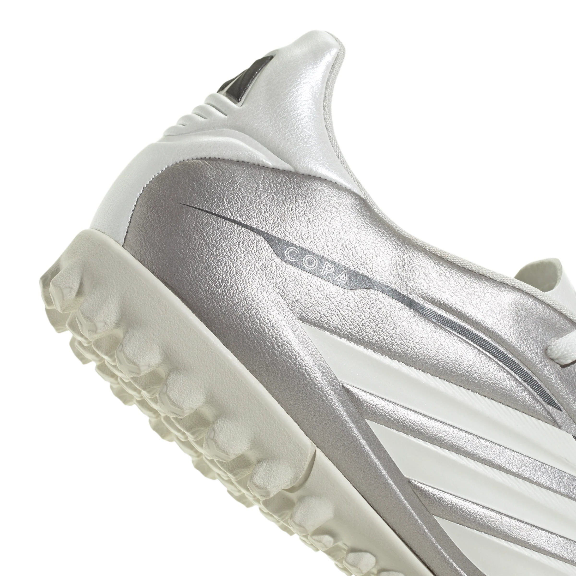 adidas Copa Pure IV Club TF Turf Mens Soccer Cleats Metal Silver