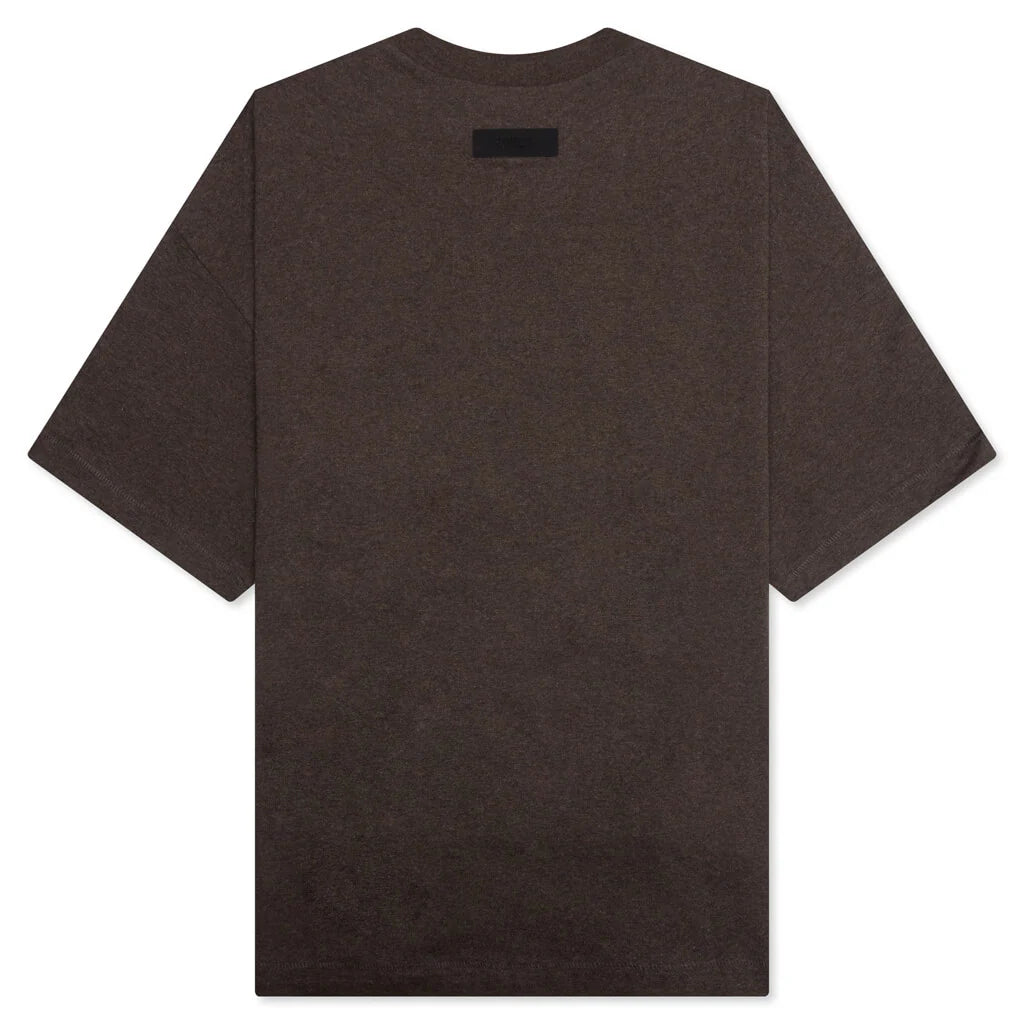 Essentials Heavy S S Tee Heather Wood