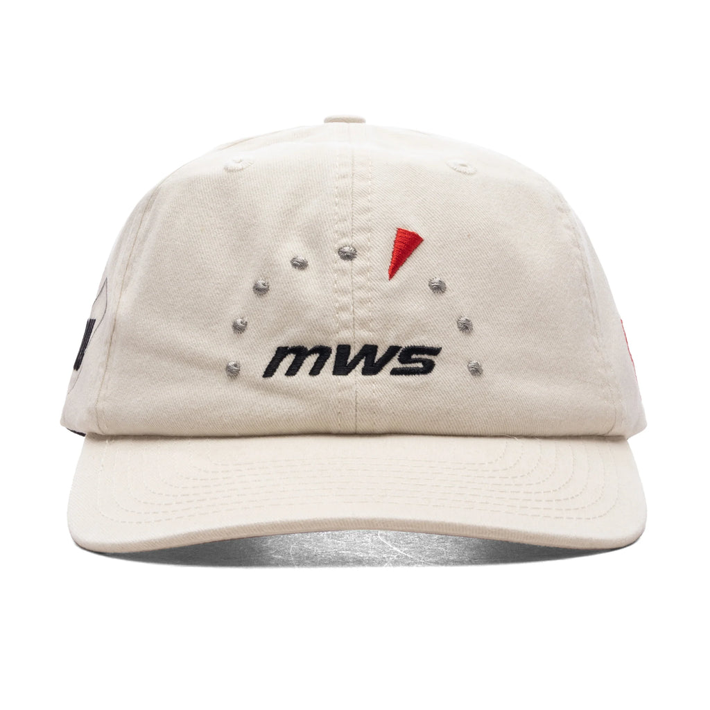 Tour Sponsor 6 Panel Strapback Hat Bone