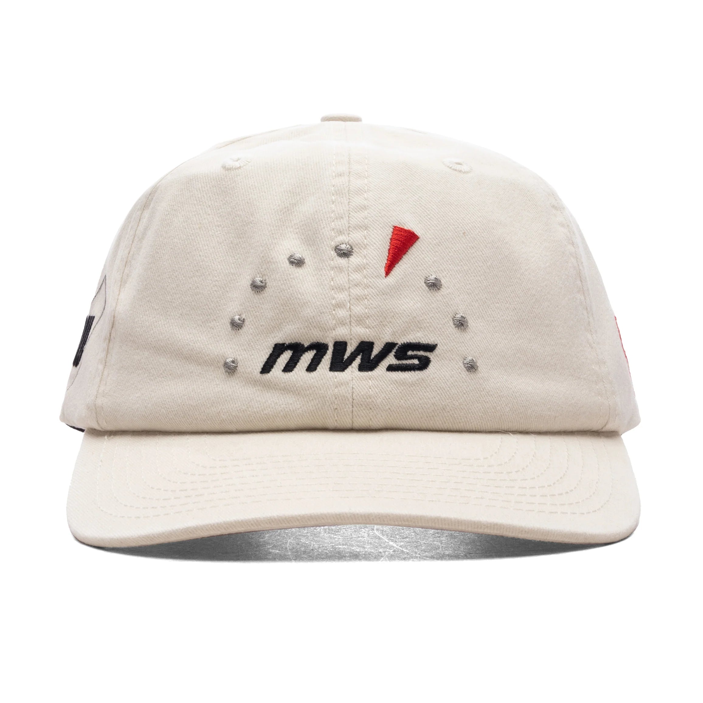 Tour Sponsor 6 Panel Strapback Hat Bone