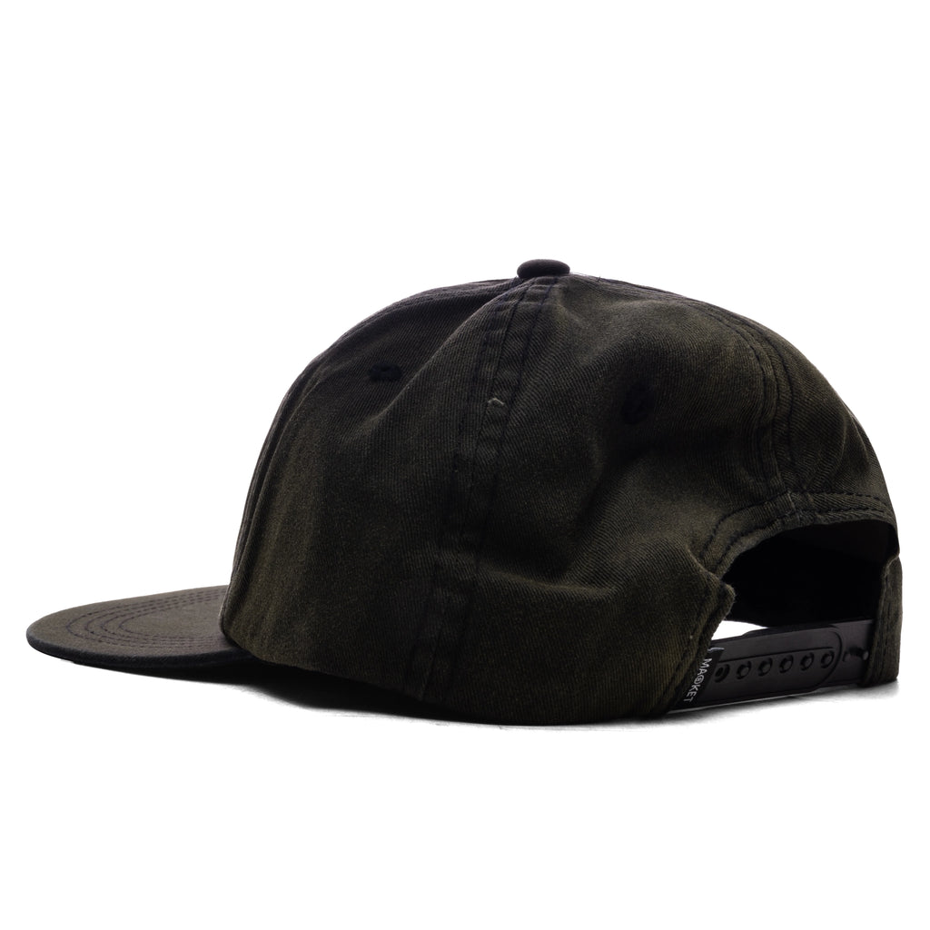 Call Me 5 Panel Hat Jet Set Black