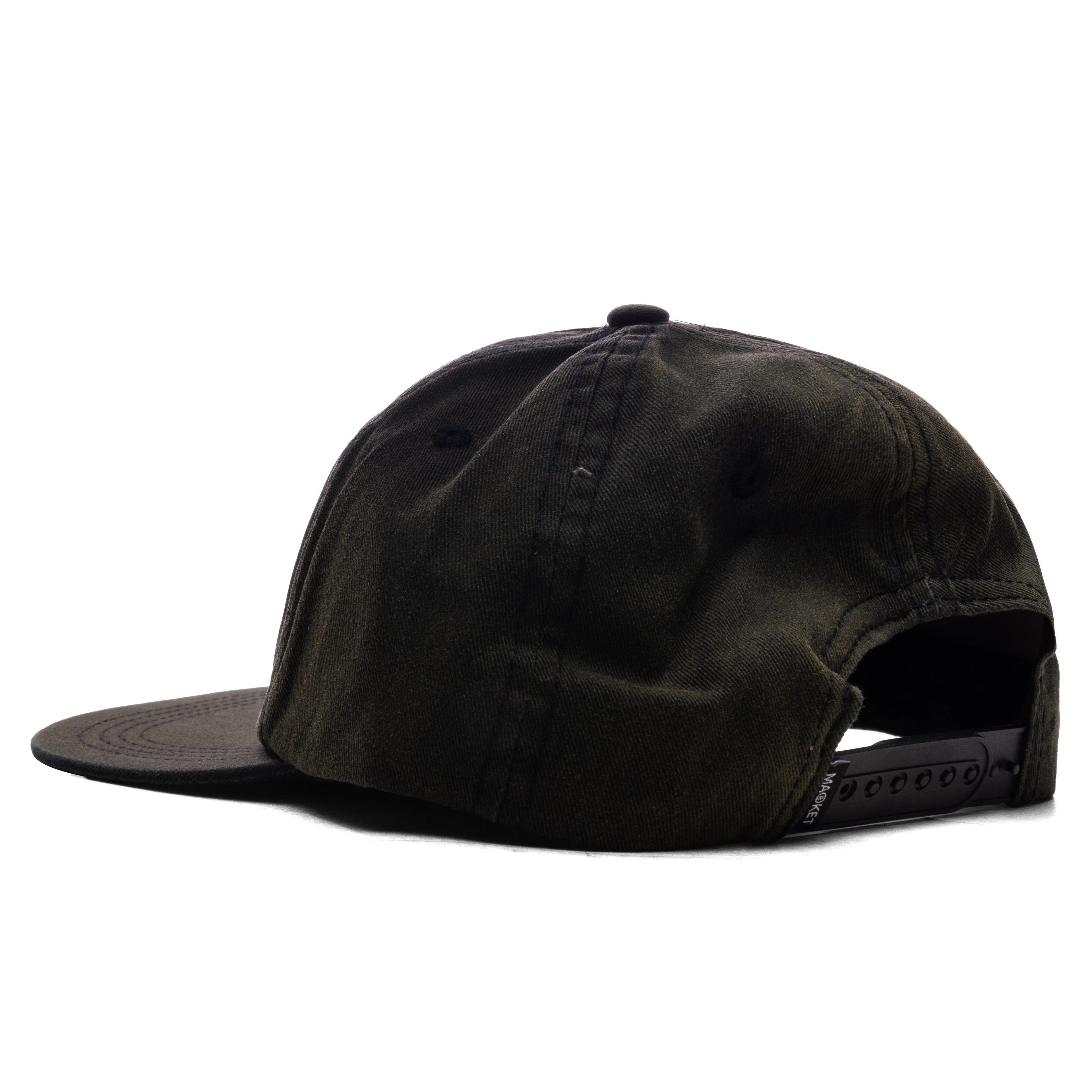 Call Me 5 Panel Hat Jet Set Black