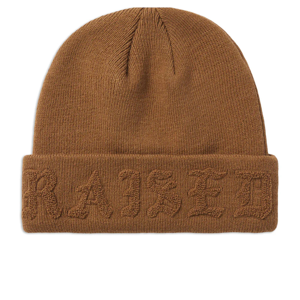 BxR Tonal Knit Beanie Brown
