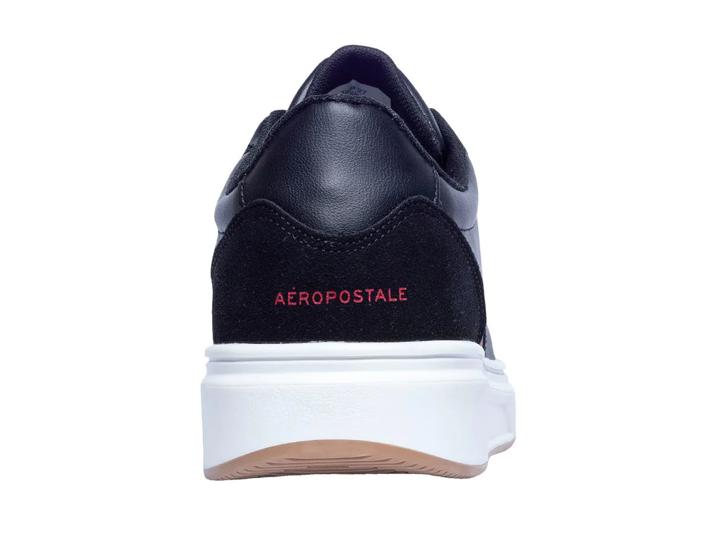 Tenis Aeropostale Maurice Negro con Rojo para Hombre