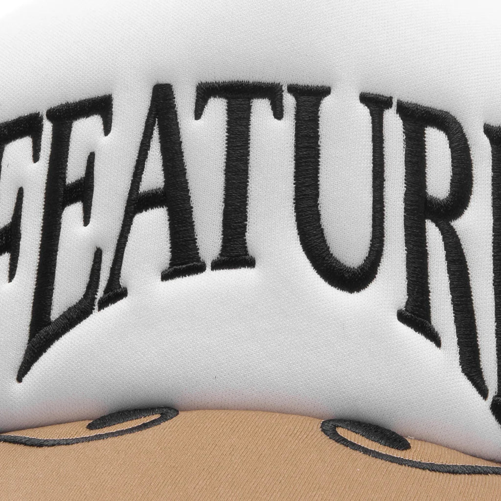 Lucas Trucker Tan White