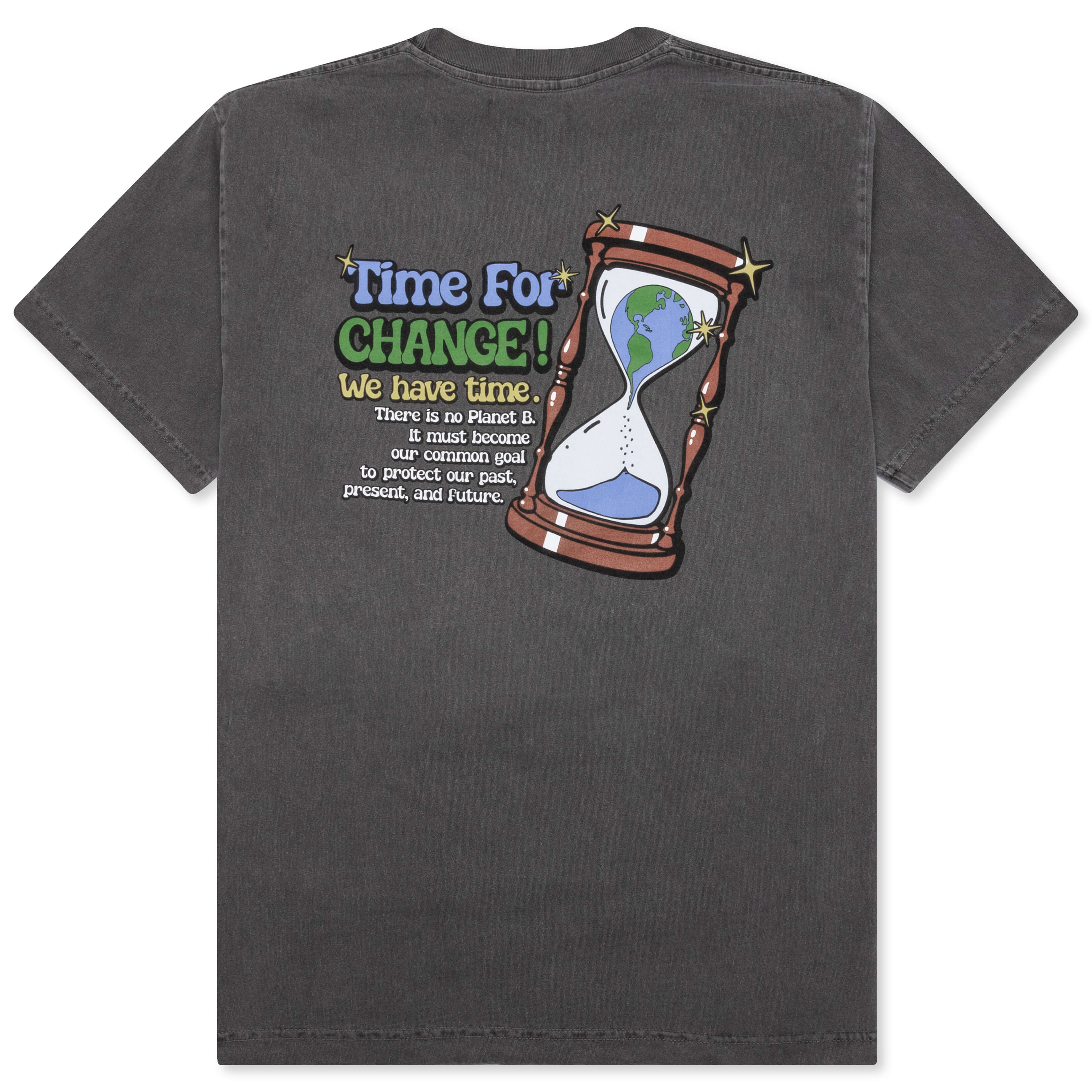 Time for Change Tee Pigment Black