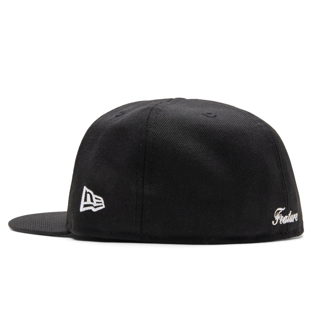 Feature x New Era 59FIFTY Fitted Old English F Calabasas Black White