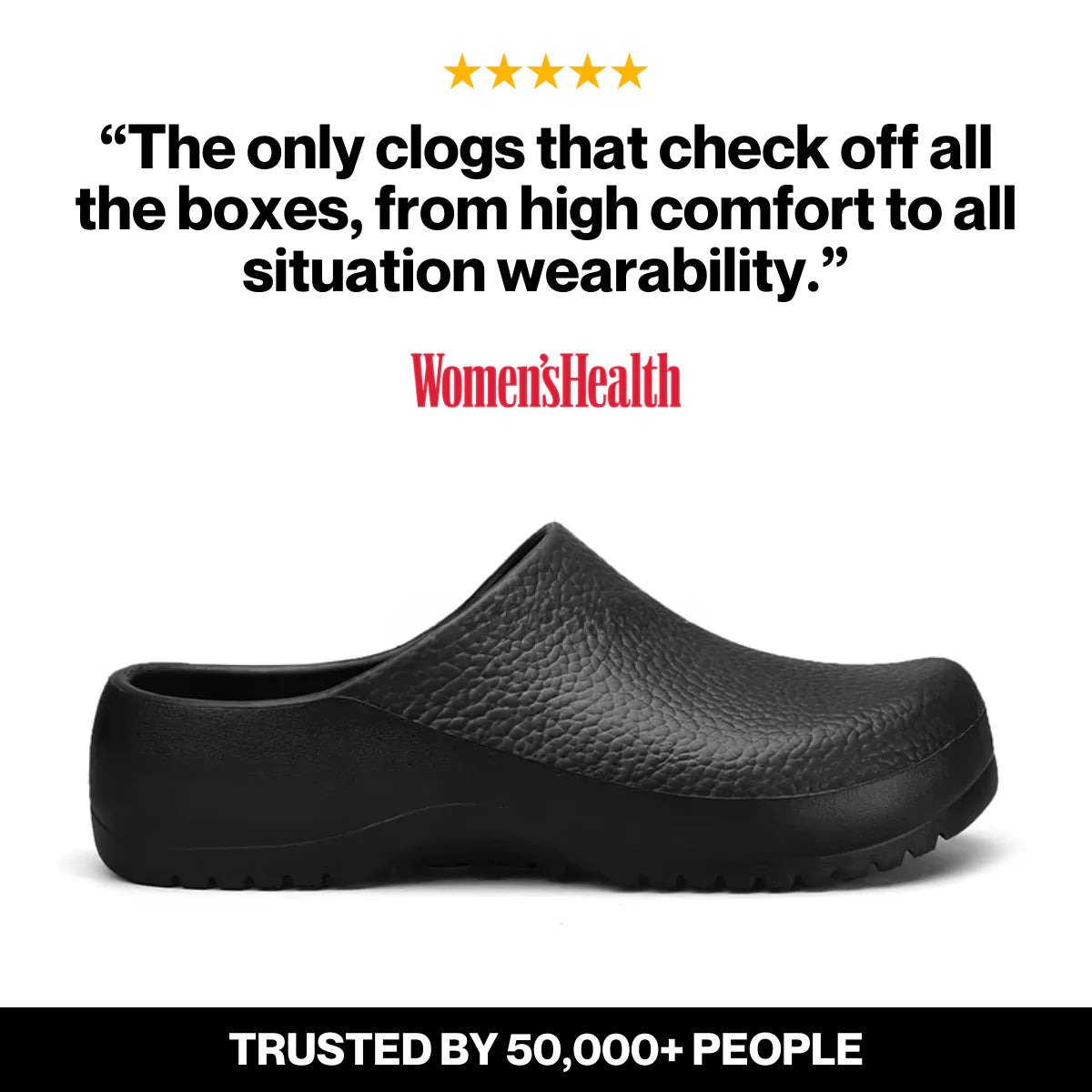 Elson Healthy Non Slip Comfort Clog Mules Black Friday