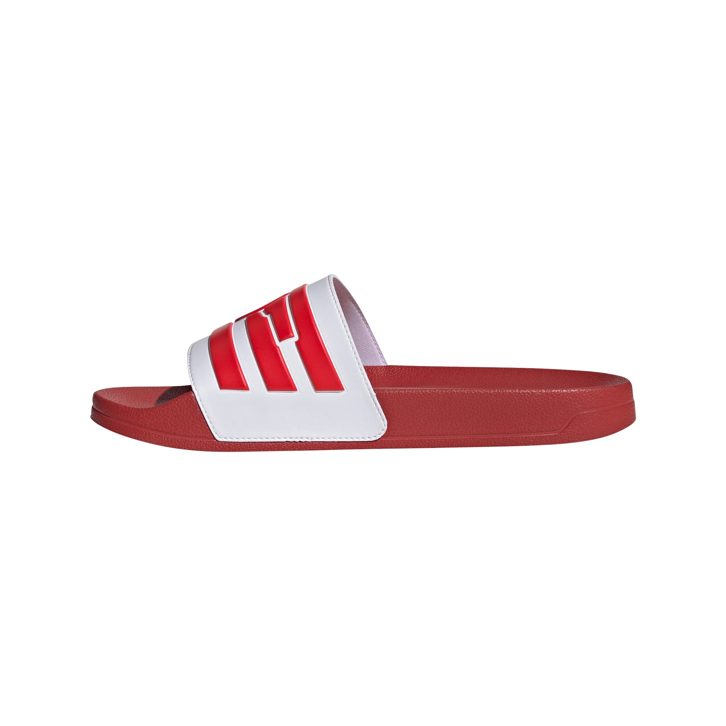 adidas Arsenal Adilette Shower Soccer Slides Red White