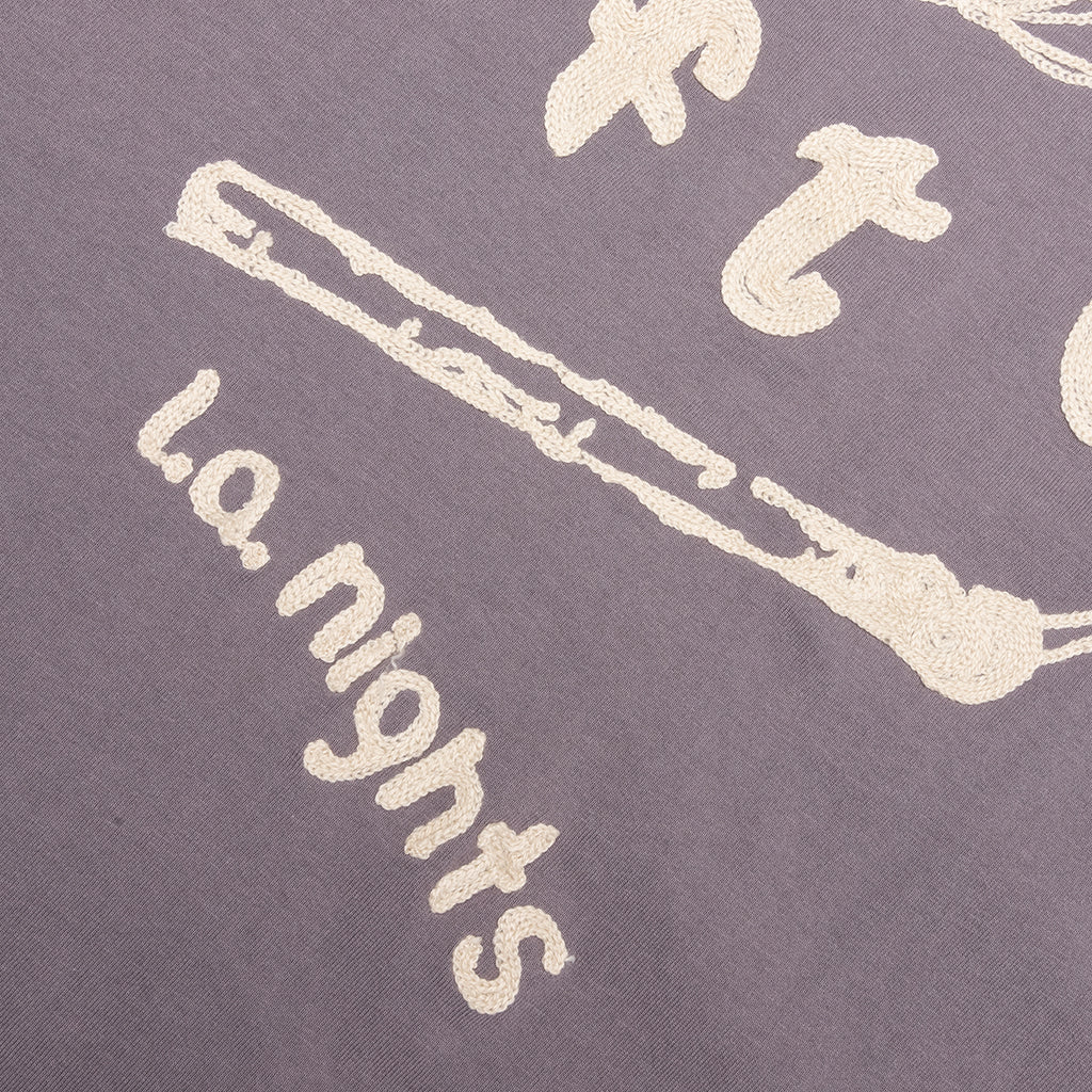 LA Nights T Shirt Grey