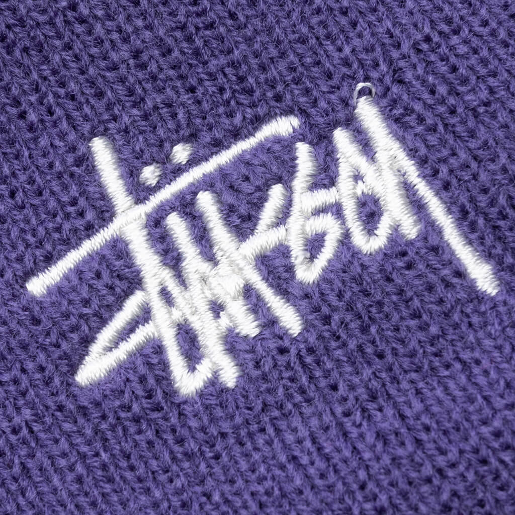 Basic Skullcap Beanie Dull Purple