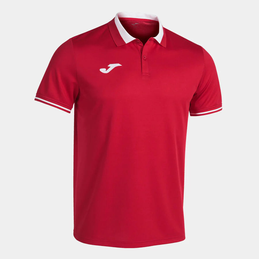 Joma Championship VI Mens Soccer Polo Red