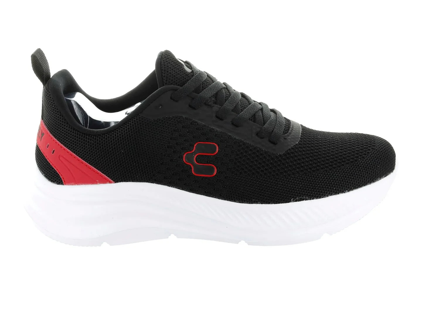 Tenis Charly Negro con Rojo para Hombre