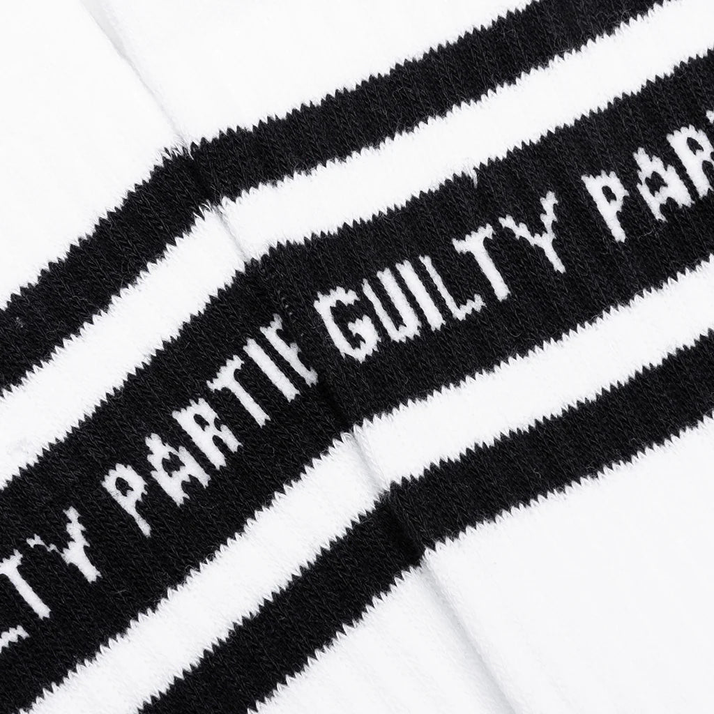 Skater Socks Type 2 White Black