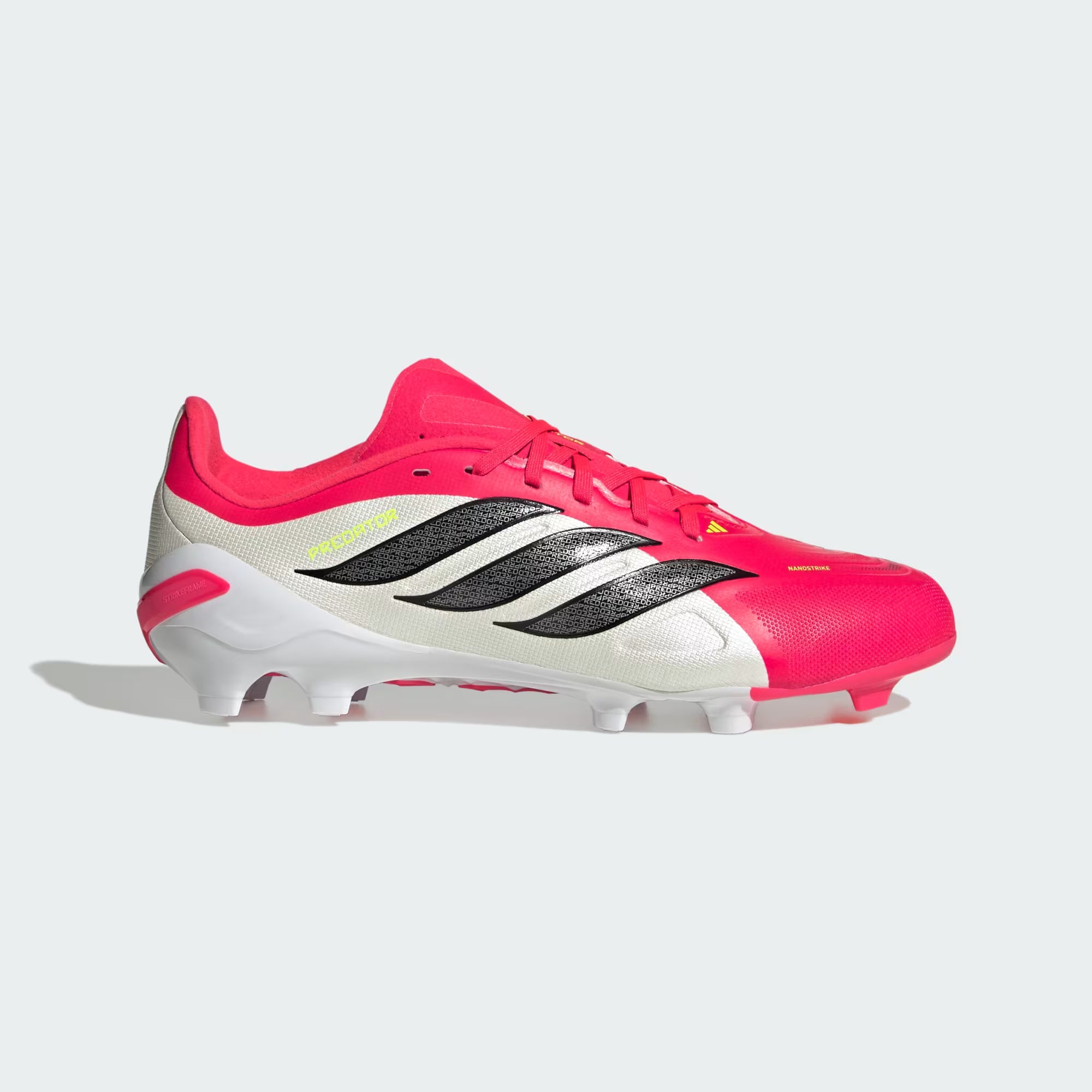 adidas Predator League FG Firm Ground Youth Soccer Cleats Red Black White